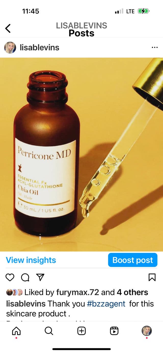 Perricone MD Essential Fx Acyl-Glutathione Chia Oil review photo by lisal228