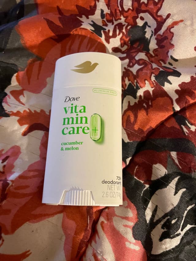 Dove VitaminCare+ Deodorant Stick Cucumber & Melon review photo by brandipicks