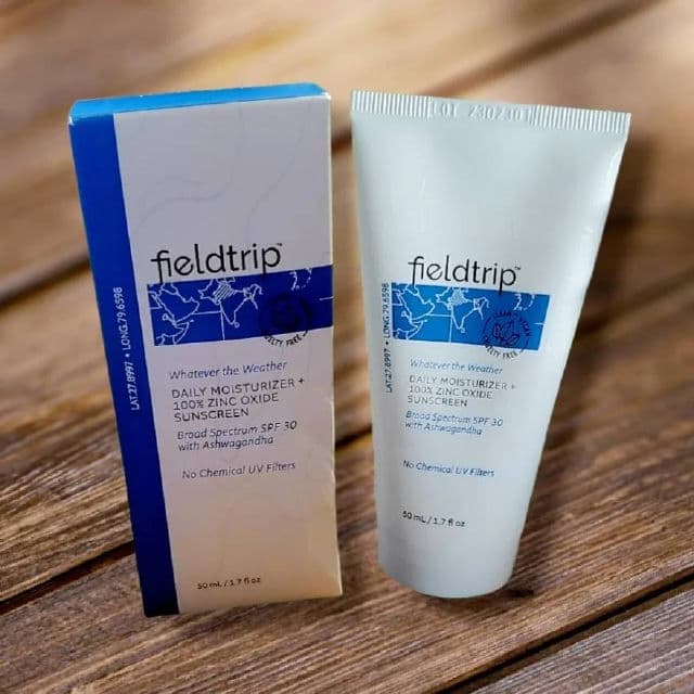 Fieldtrip Whatever the Weather Daily Moisturizer + 100% Zinc Oxide Broad Spectrum SPF 30 review photo by GlowMai2