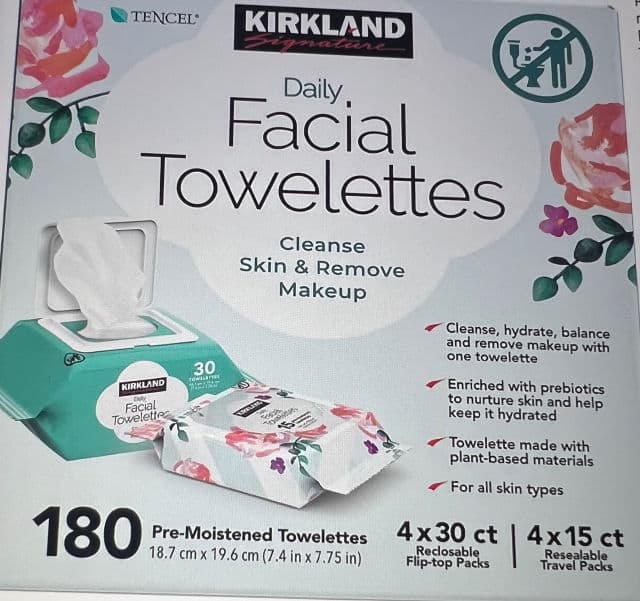 Kirkland Signature Daily Facial Towelettes review photo by Spicesofbeauty