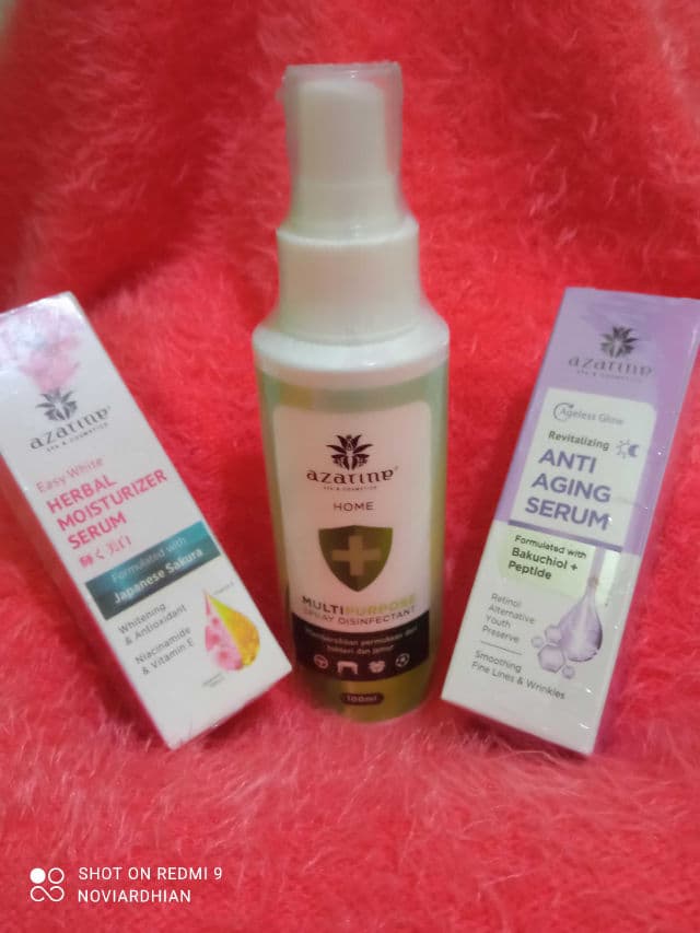Azarine Revitalizing Anti Aging Serum review photo by NoviAlJannah