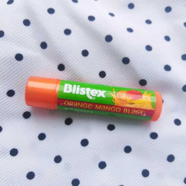 Blistex Orange Mango Blast Lip Balm review photo by Kayako