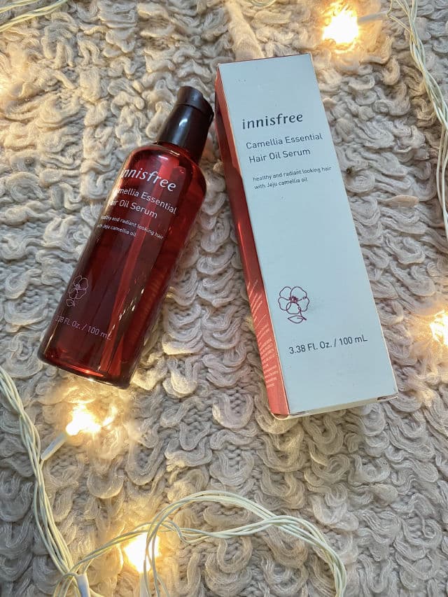 INNISFREE Camellia Essential Hair Oil Serum review photo by Haloandglitter