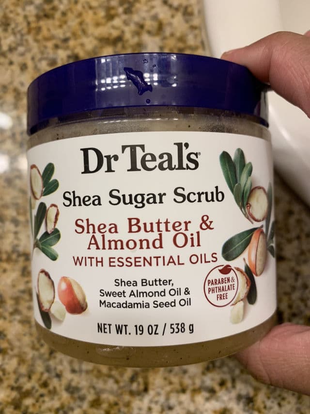 Dr Teal's Shea Sugar Body Scrub - Shea Butter & Almond Oil review photo by gardenofflowers