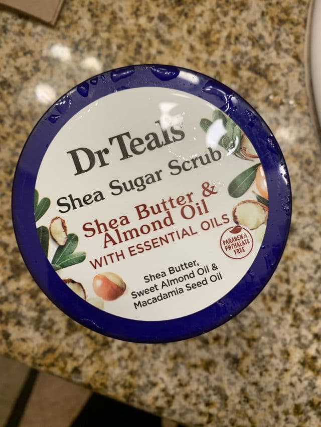Dr Teal's Shea Sugar Body Scrub - Shea Butter & Almond Oil review photo by gardenofflowers