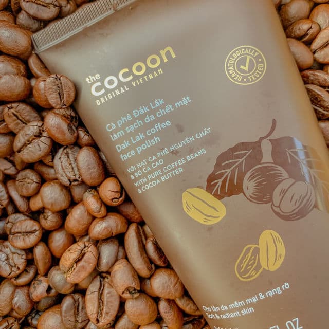 the Cocoon Dak Lak Coffee Face Polish review photo by farabeautydiary