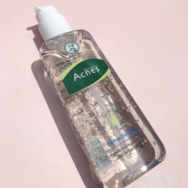 Mentholatum Acnes Oil-Free Gel Lotion review photo by farabeautydiary