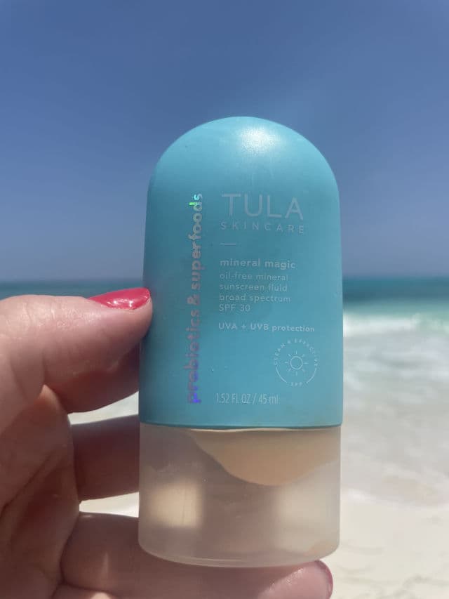 TULA Skincare Mineral Magic Mineral Sunscreen Fluid Broad Spectrum SPF 30 review photo by Fazlovicir