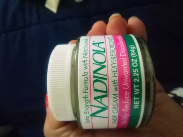 Nadinola Skin Discoloration Fade Cream Extra Strength Formula review photo by georginapayan