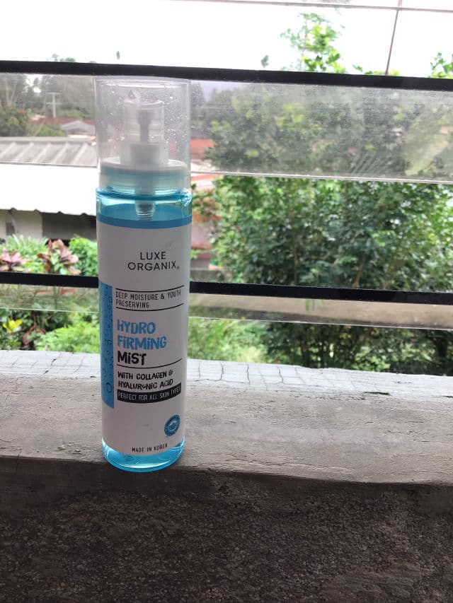 Luxe Organix Hydro Firming Mist with Collagen & Hyaluronic Acid review photo by Nilegn