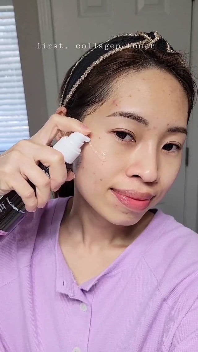 XYCOS Pink Collagen Toner review photo by JillF