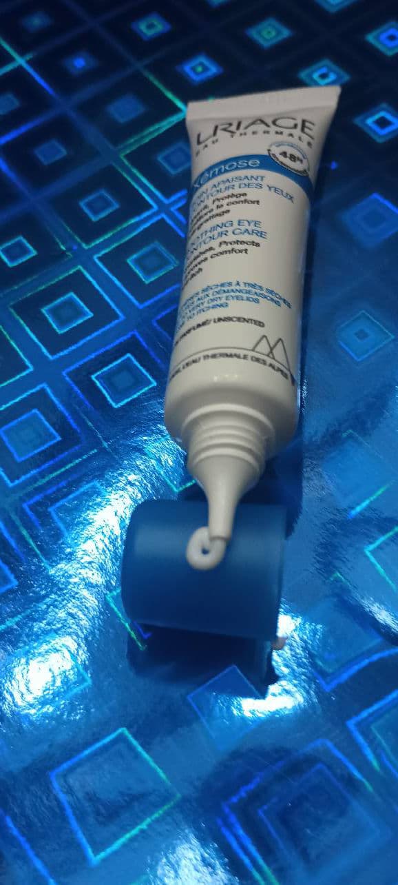 Uriage Xémose Soothing Eye Contour Care review photo by Mucci