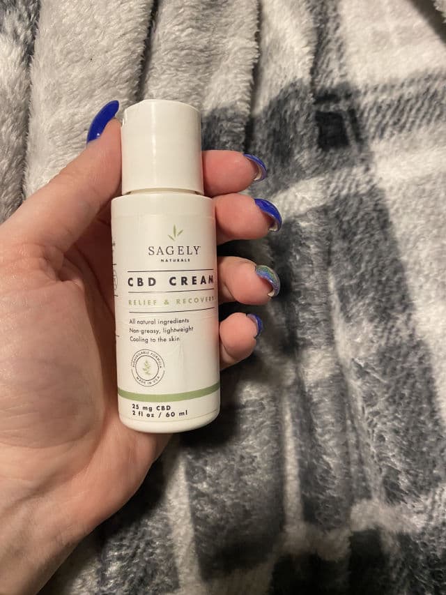 Sagely Naturals Extra Strength Relief & Recovery CBD Cream review photo by milistiba