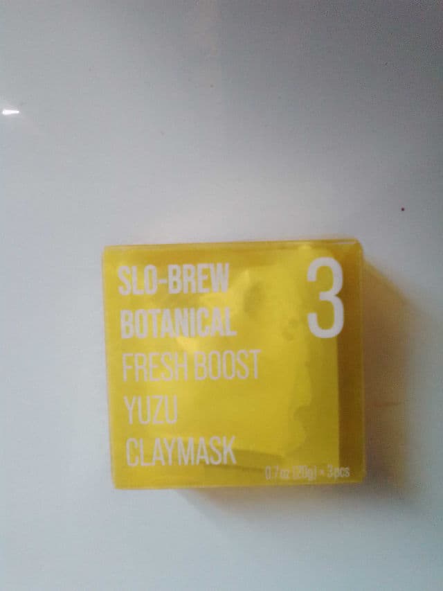 Slo-Brew Botanical Fresh Boost Yuzu Clay Mask review photo by Malachi1