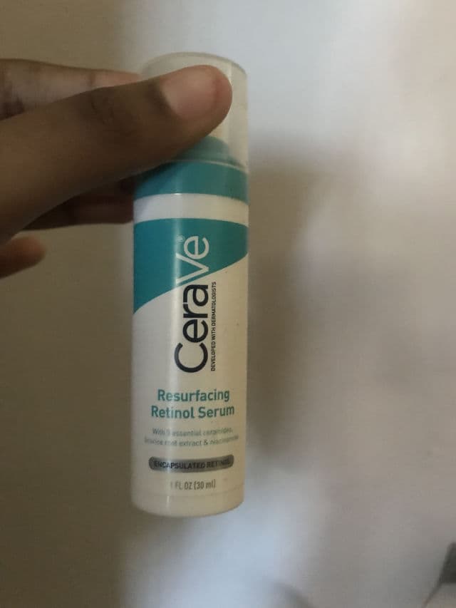 CeraVe Resurfacing Retinol Face Serum review photo by raeraee