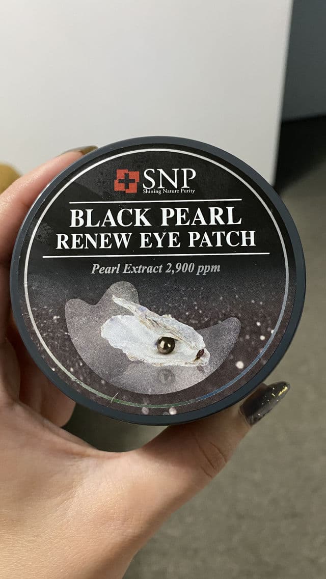 SNP Black Pearl Renew Eye Patch review photo by natiebasast