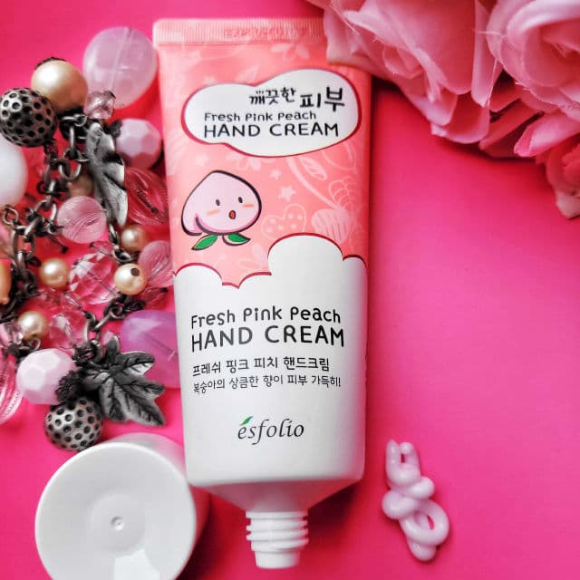 ESFOLIO Fresh Pink Peach Hand Cream review photo by Ruth11