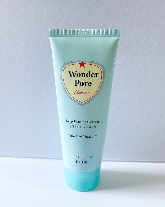 ETUDE Wonder Pore Deep Foaming Cleanser review photo by dreamyglowyskin