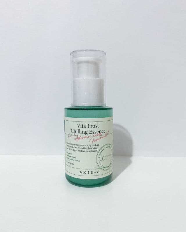 AXIS-Y Vita Frost Chilling Essence review photo by fairycarediary