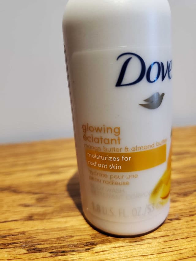 Dove Glowing Body Wash with Mango & Almond Butter review photo by prairielife204