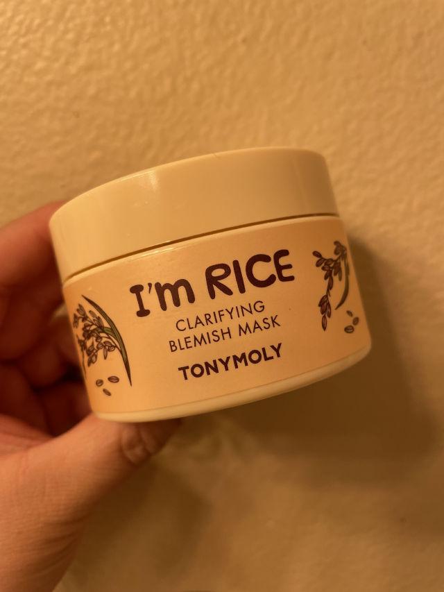 I'm Rice Clarifying Blemish Mask product review
