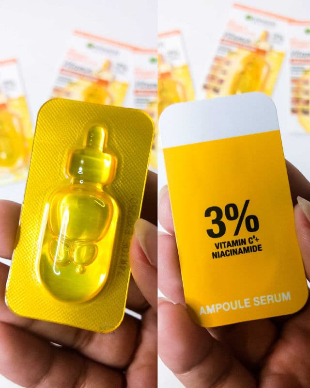 Garnier Bright Complete Vitamin C Ampoule Serum review photo by GhinaAH