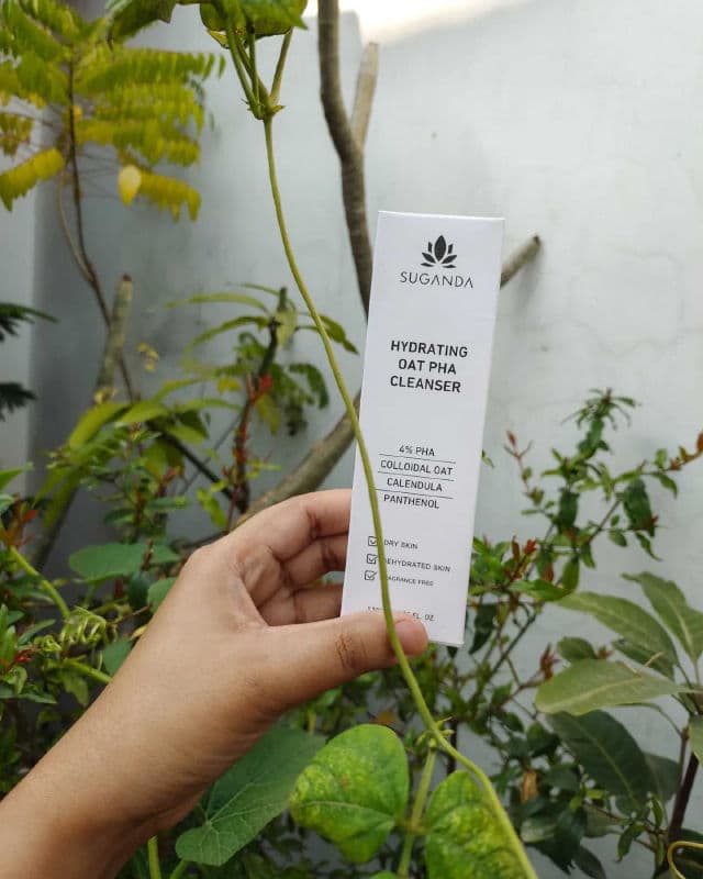 Suganda Hydrating Oat PHA Cleanser review photo by indusingh