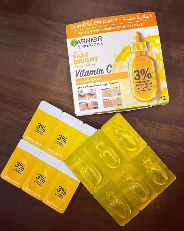 Garnier Bright Complete Vitamin C Ampoule Serum review photo by fitbeauty93