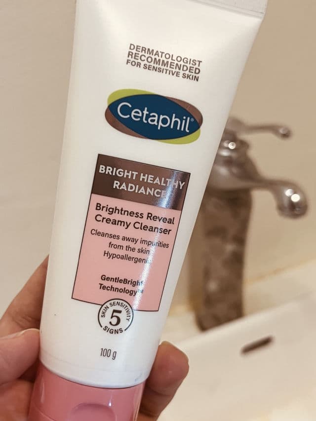Cetaphil Bright Healthy Radiance Gentle Renewing Cleanser review photo by fitbeauty93