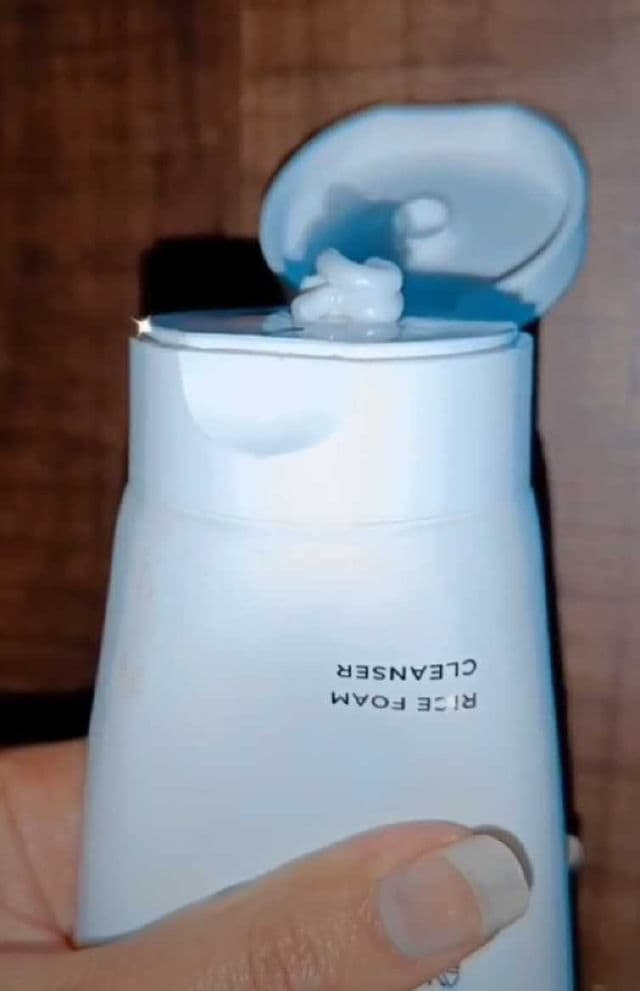 Midha Rice Foam Cleanser review photo by Aditi27