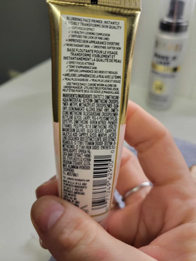 L'Oreal Paris Age Perfect Blurring Face Primer Infused with Serum - Rosy/Rose review photo by DrMoate