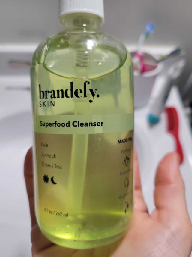Brandefy Superfood Cleanser review photo by DrMoate