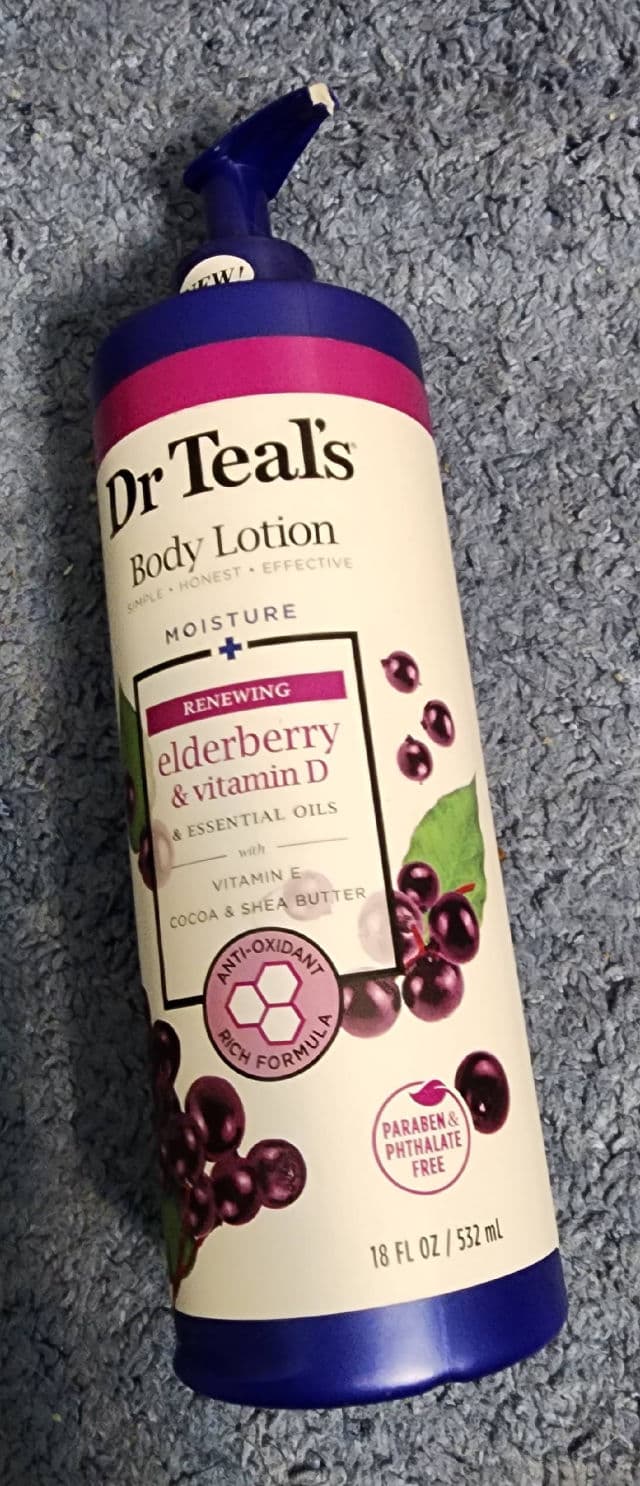 Dr Teal's Elderberry & Vitamin D Body Lotion review photo by Kristincpw0