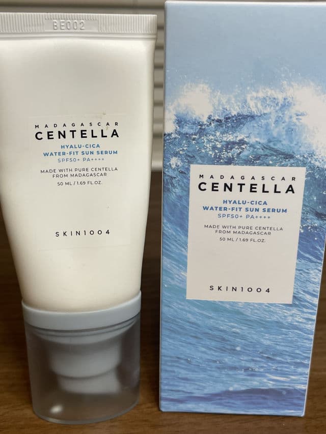 Madagascar Centella Hyalu-Cica Water-Fit Sun Serum SPF50+ PA++++ product review