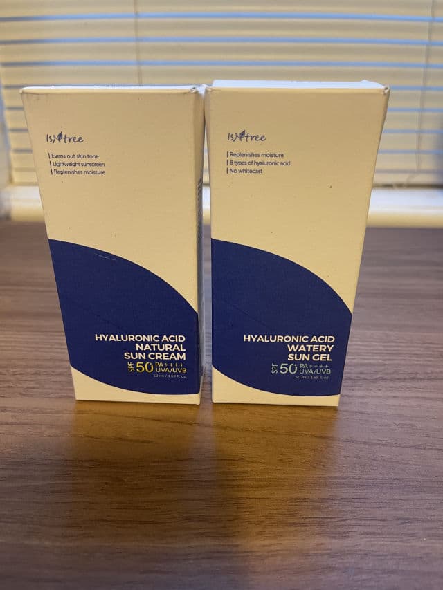 Hyaluronic Acid Watery Sun Gel SPF50+ PA++++ product review