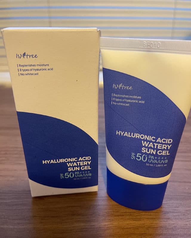 Hyaluronic Acid Watery Sun Gel SPF50+ PA++++ product review