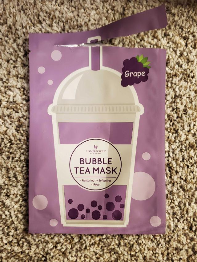 Grape Restoring Bubble Tea Sheet Mask product review