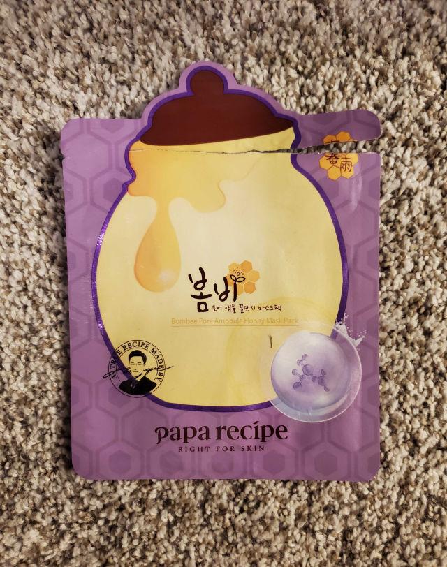 Bombee Pore Ampoule Honey Mask Pack product review