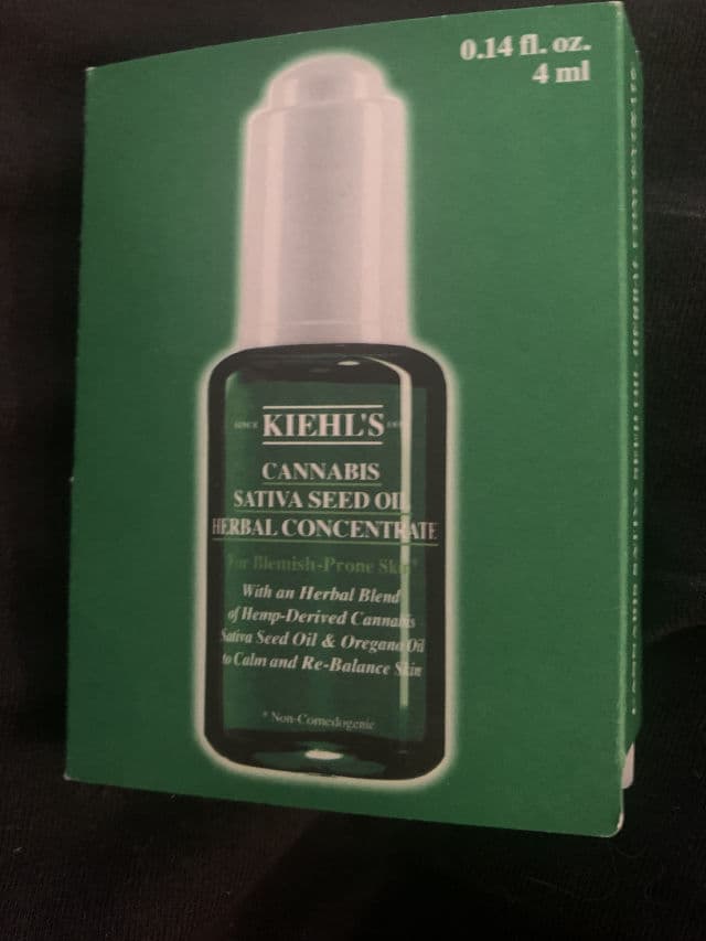 Kiehl's Cannabis Sativa Seed Oil Herbal Concentrate review photo by perthchick