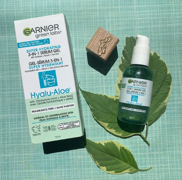 Garnier Green Labs Hyalu-Aloe Super Hydrating 3 in 1 Serum Gel review photo by frederique0622