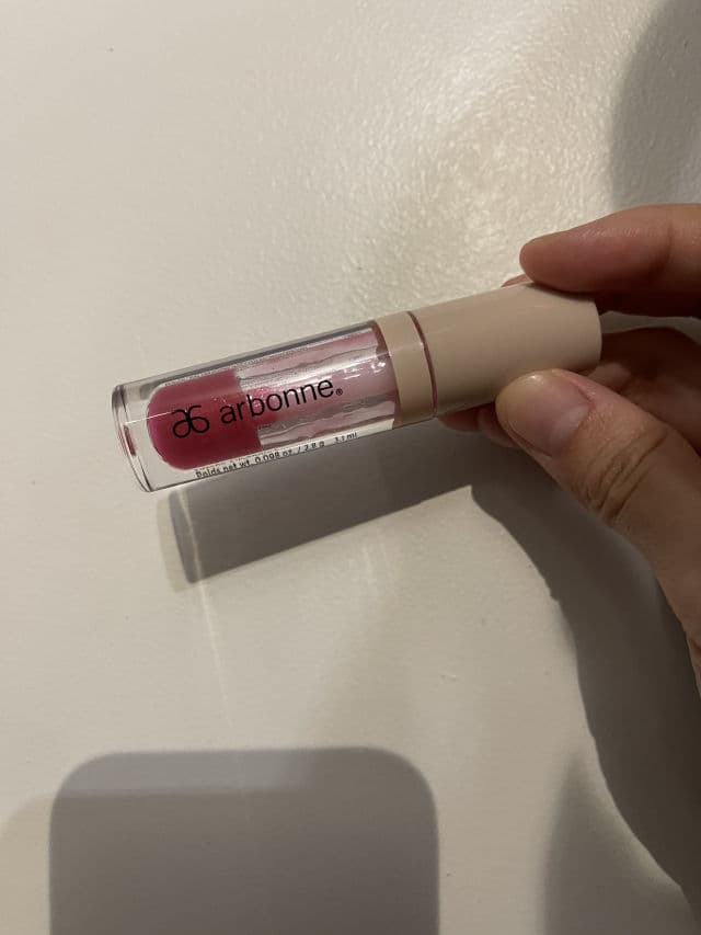 Arbonne LipOil Hydrating Lip Serum - Lychee review photo by misscharlot