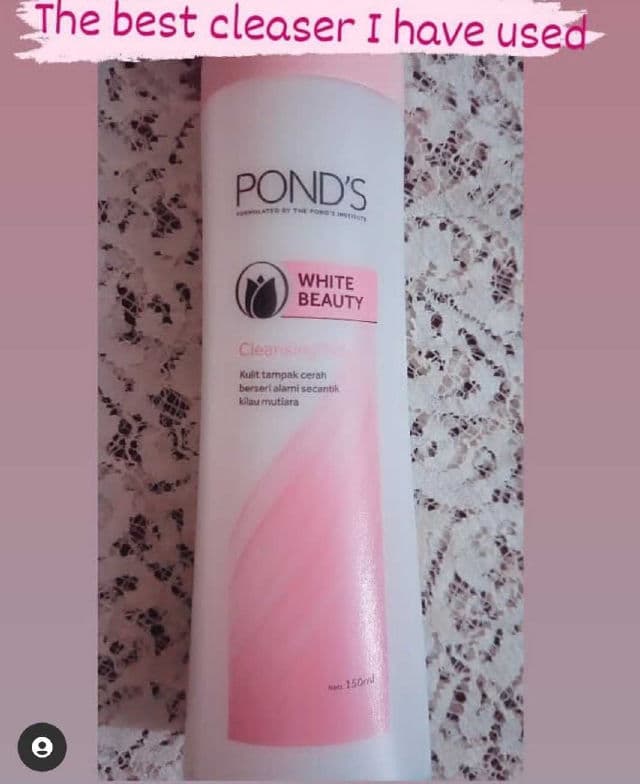 Pond's White Beauty Cleansing Milk review photo by Bismarehan