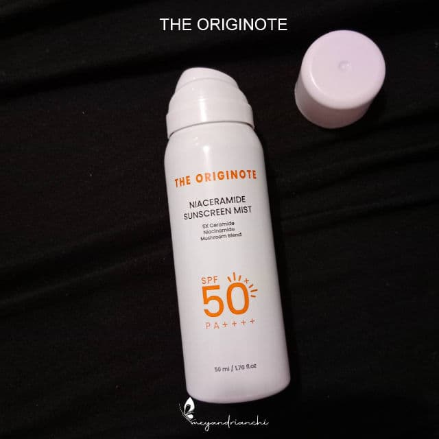 The Originote Niaceramide Sunscreen Mist SPF50 PA++++ review photo by meyandrianchi