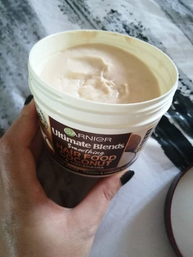 Garnier Fructis Macadamia Hair Food Smoothing Mask review photo by ViviLK