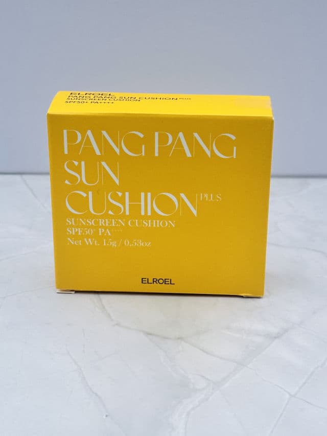 ELROEL Pang Pang Big Sun Cushion UV Shield review photo by Evebernal