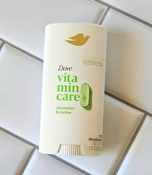 Dove VitaminCare+ Deodorant Stick Cucumber & Melon review photo by vgoodwin93