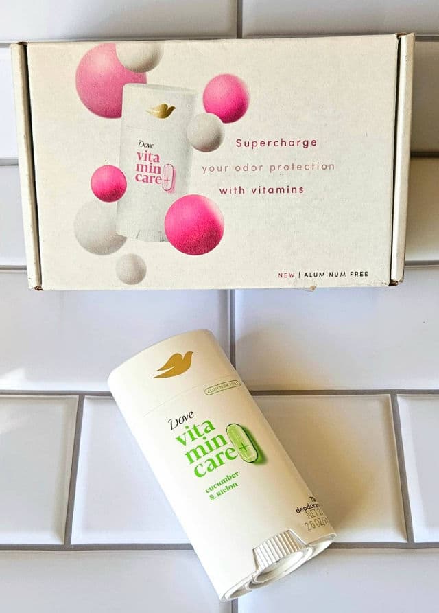 Dove VitaminCare+ Deodorant Stick Cucumber & Melon review photo by vgoodwin93