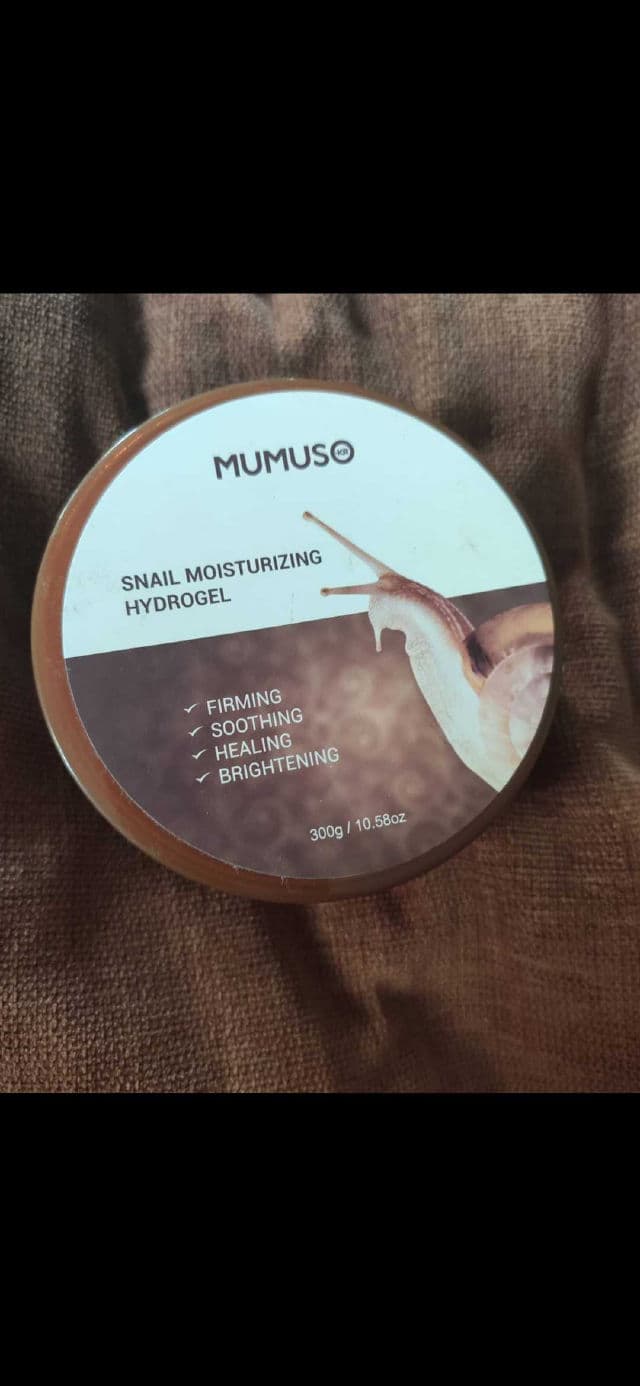 Mumuso Snail Moisturizing Hydrogel review photo by thepcstory1