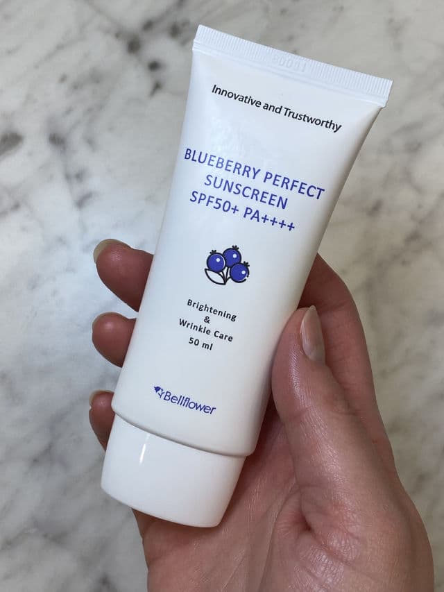 Bellflower Blueberry Perfect Sunscreen SPF50+ PA++++ review photo by DanielleSkin27