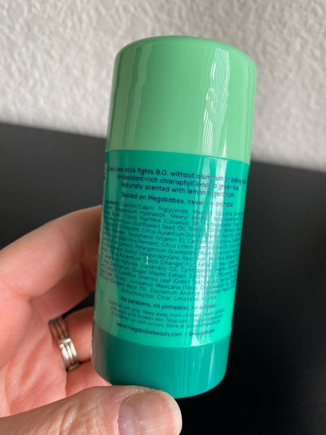 Megababe The Green Deo review photo by DanielleSkin27